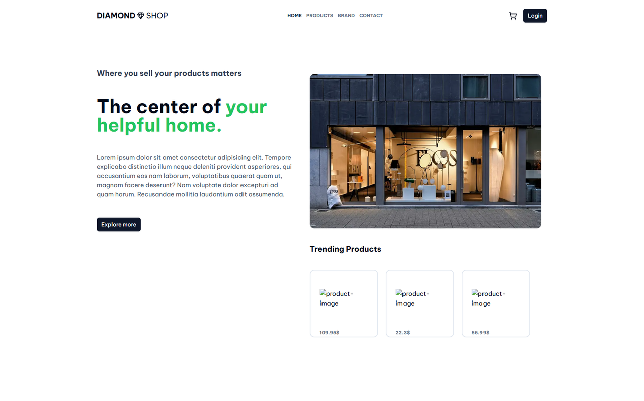 Next14 E-commerce project thumbnail